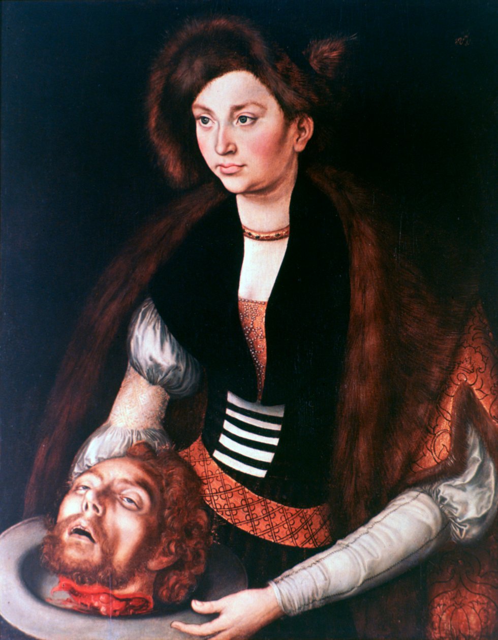 Salome, c1504-1553 tekijältä Lucas Cranach the Elder
