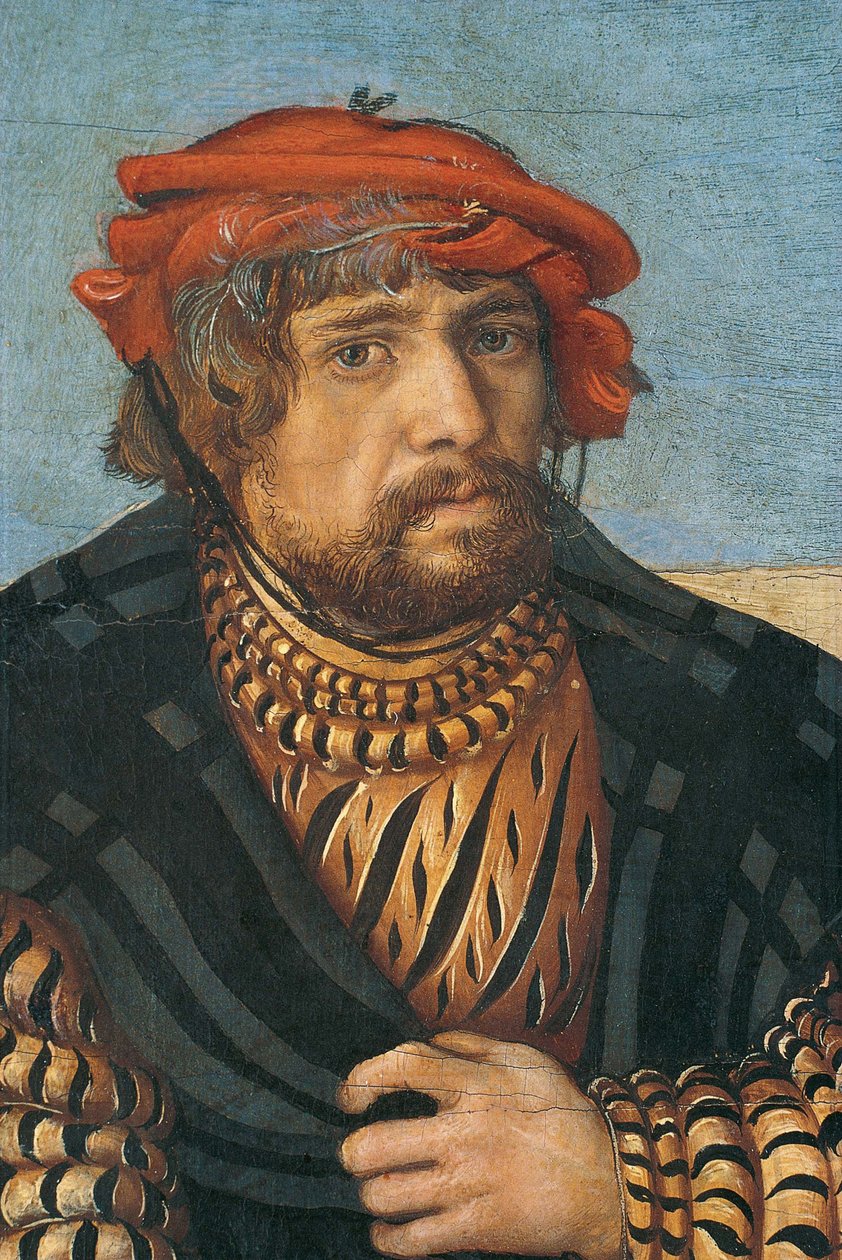 Omakuva Pyhässä perheessä, n. 1510 tekijältä Lucas Cranach the Elder