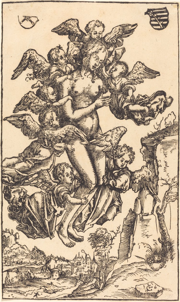 Pyhän Maria Magdaleenan ekstaasi tekijältä Lucas Cranach the Elder
