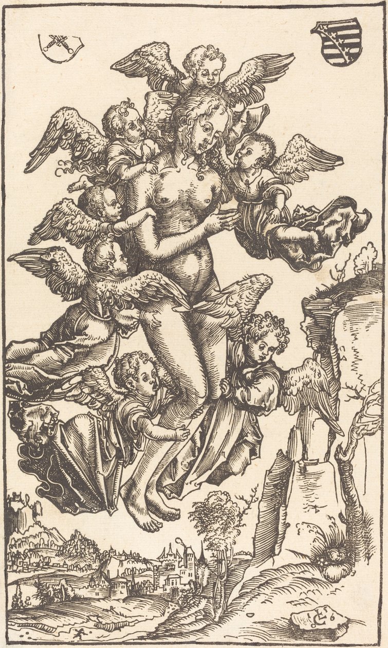 Pyhän Maria Magdaleenan ekstaasi tekijältä Lucas Cranach the Elder