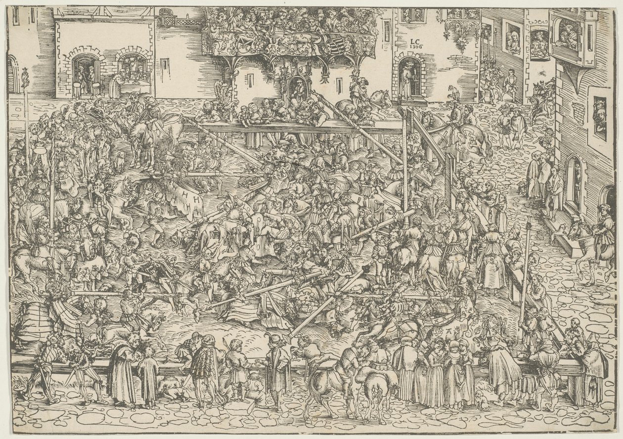 Ensimmäinen turnaus tekijältä Lucas Cranach the Elder