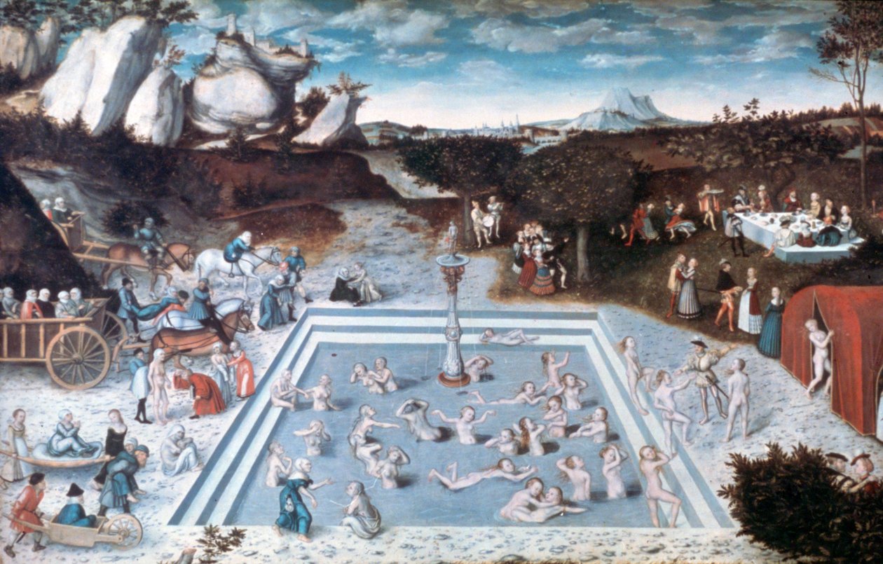 Nuoruuden lähde, 1546 tekijältä Lucas Cranach the Elder