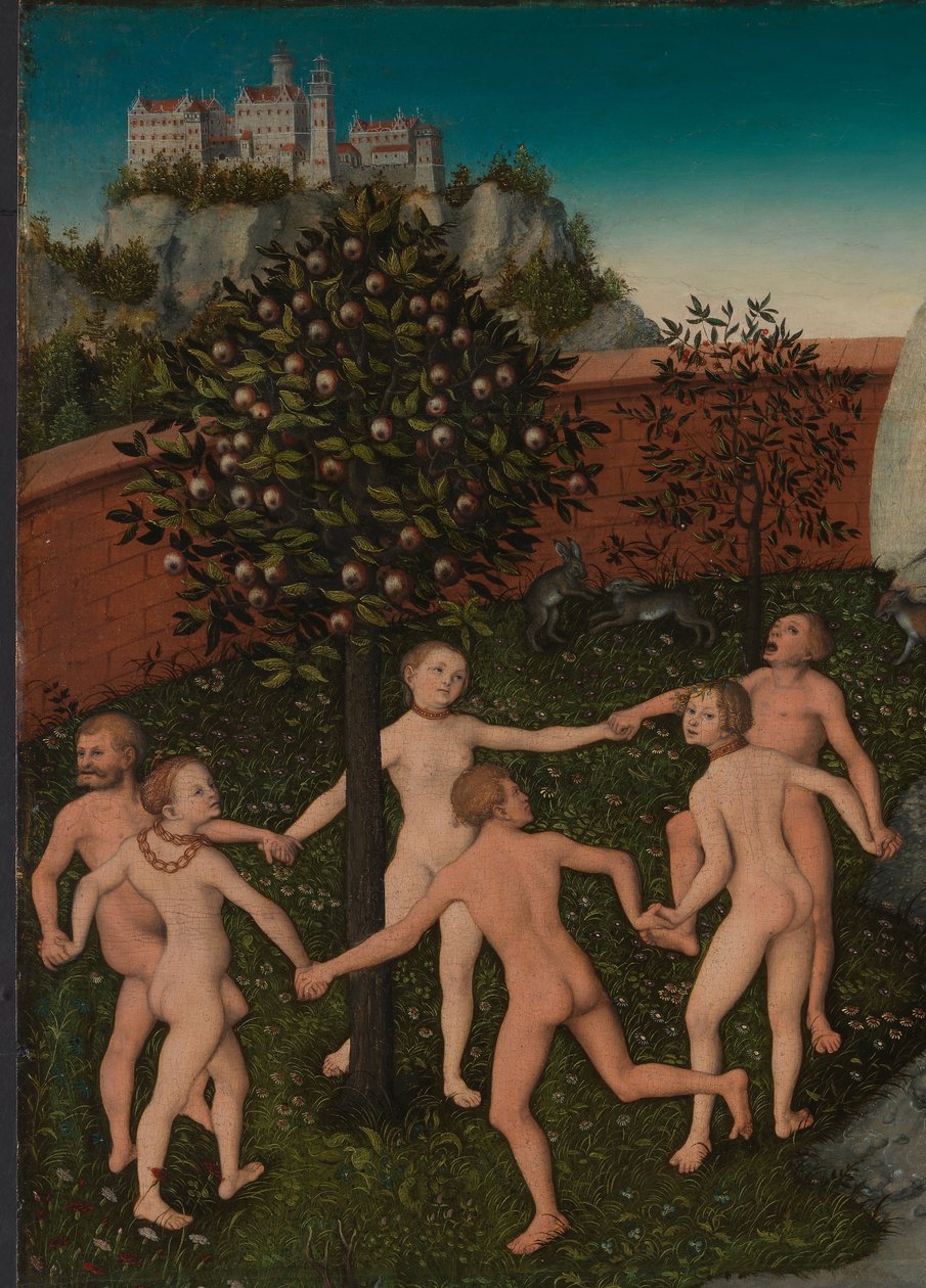 Kultaisen ajan yksityiskohta tekijältä Lucas Cranach the Elder