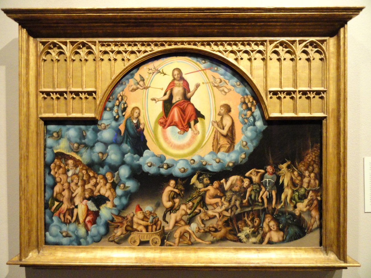 Viimeinen tuomio tekijältä Lucas Cranach the Elder