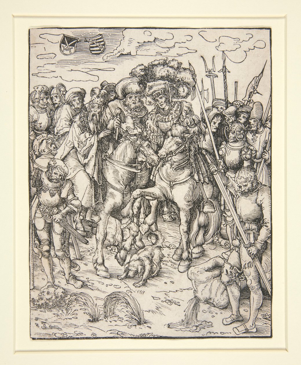 Pyhän Matteuksen marttyyrikuolema tekijältä Lucas Cranach the Elder