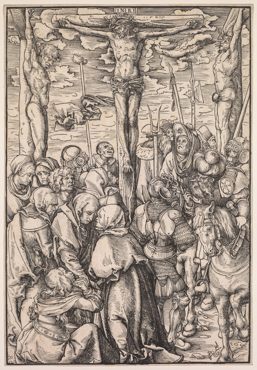 Passion: Ristiinnaulitseminen, 1509. tekijältä Lucas Cranach the Elder