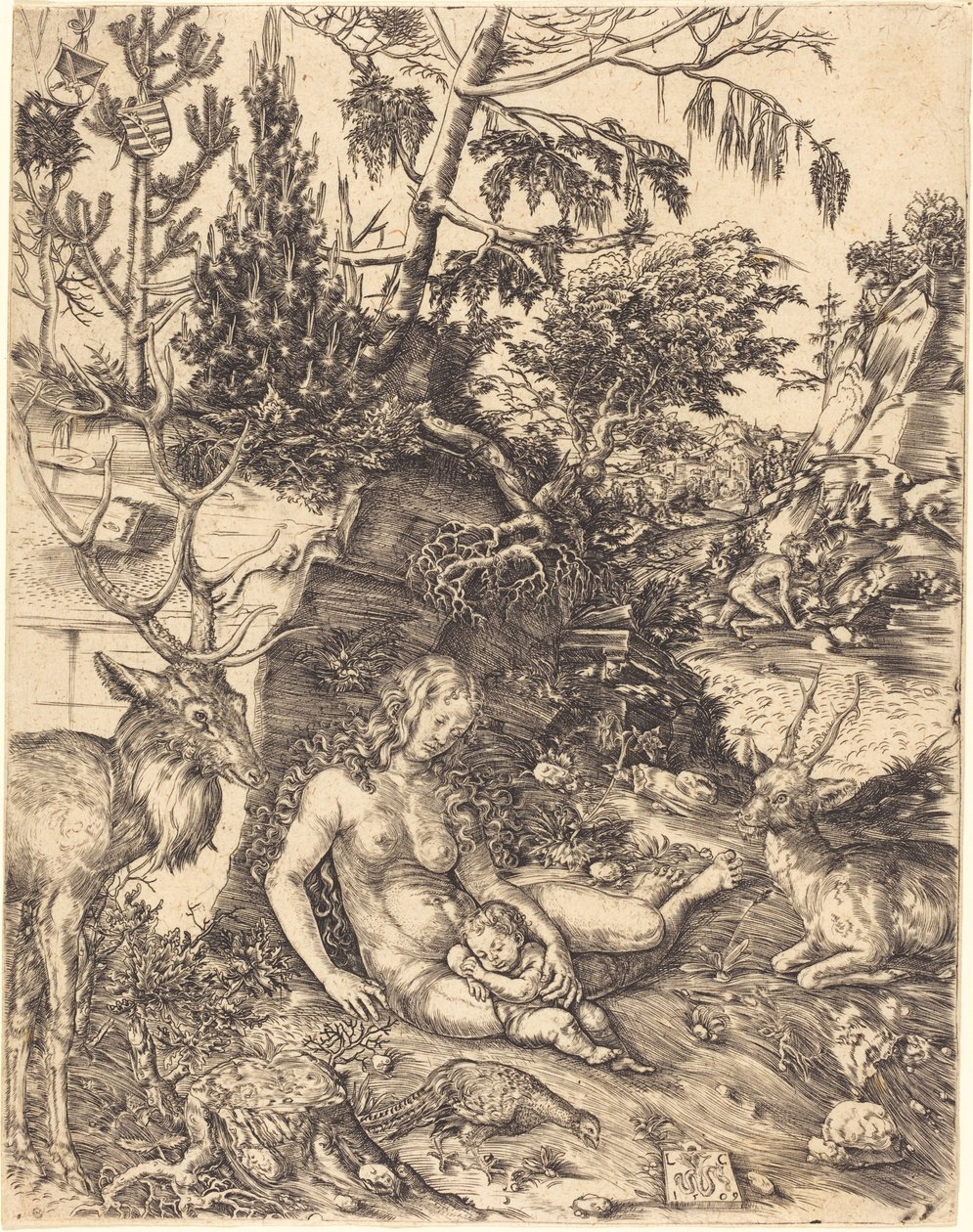 Pyhän Johannes Chrysostomosin katumus tekijältä Lucas Cranach the Elder