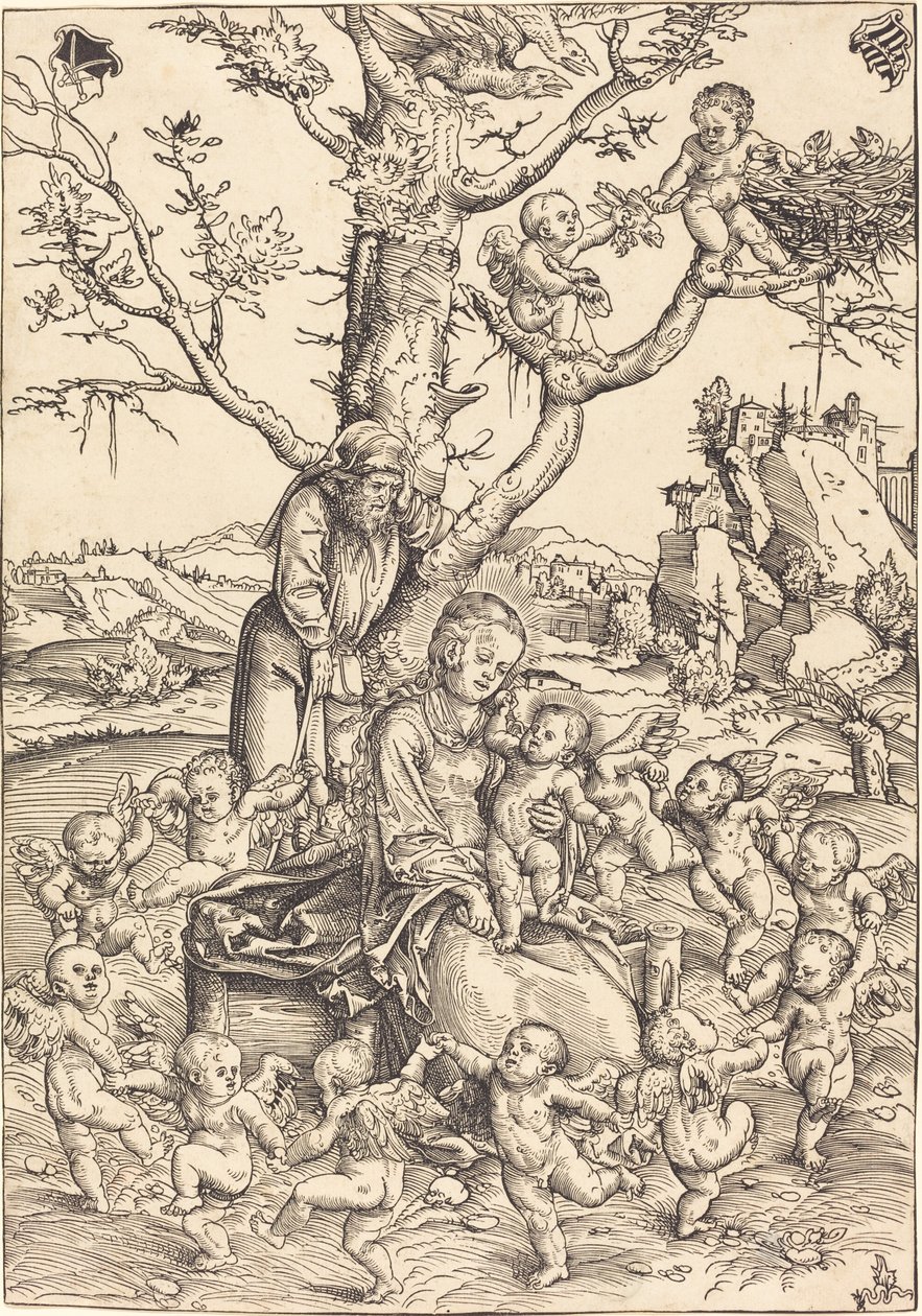 Loput lennossa Egyptiin tekijältä Lucas Cranach the Elder