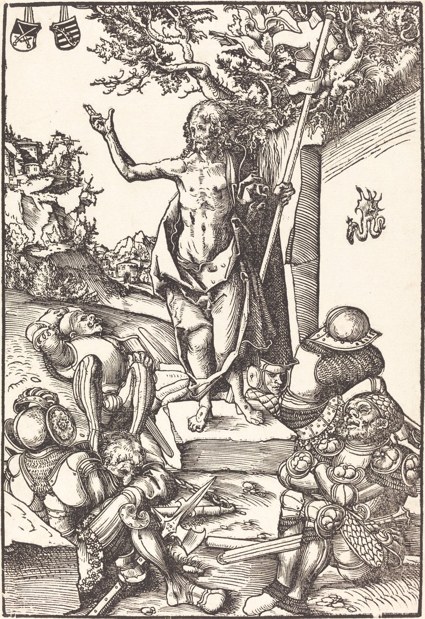 Ylösnousemus tekijältä Lucas Cranach the Elder