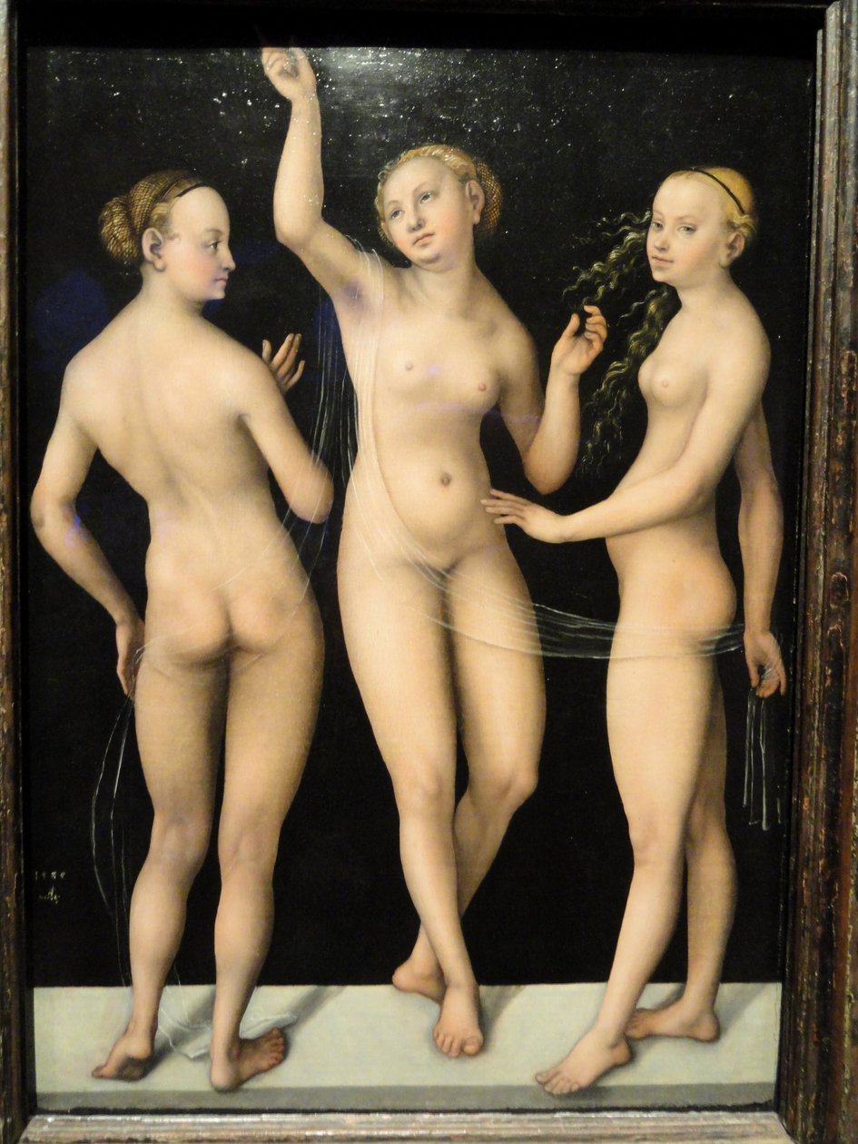 Kolme armoa tekijältä Lucas Cranach the Elder
