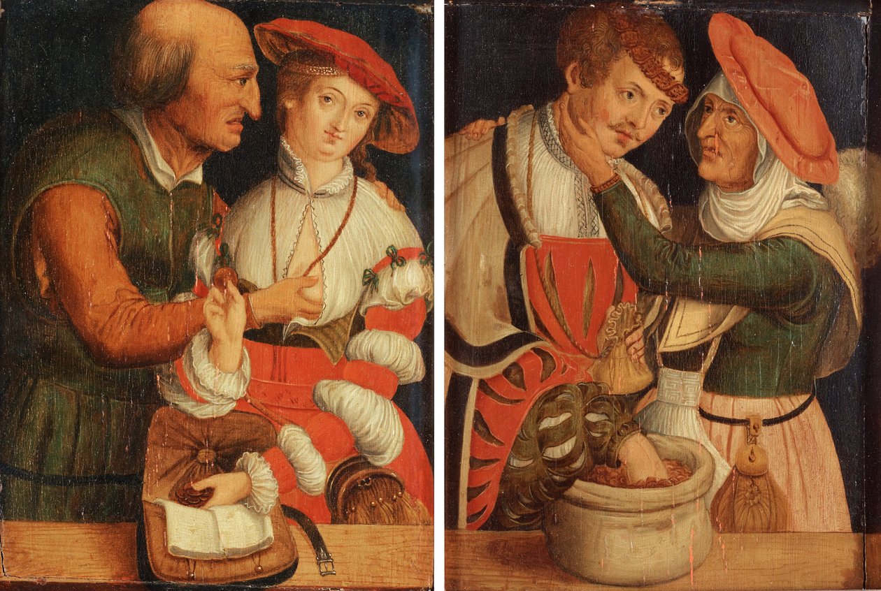 Epätasa-arvoiset parit tekijältä Lucas Cranach the Elder