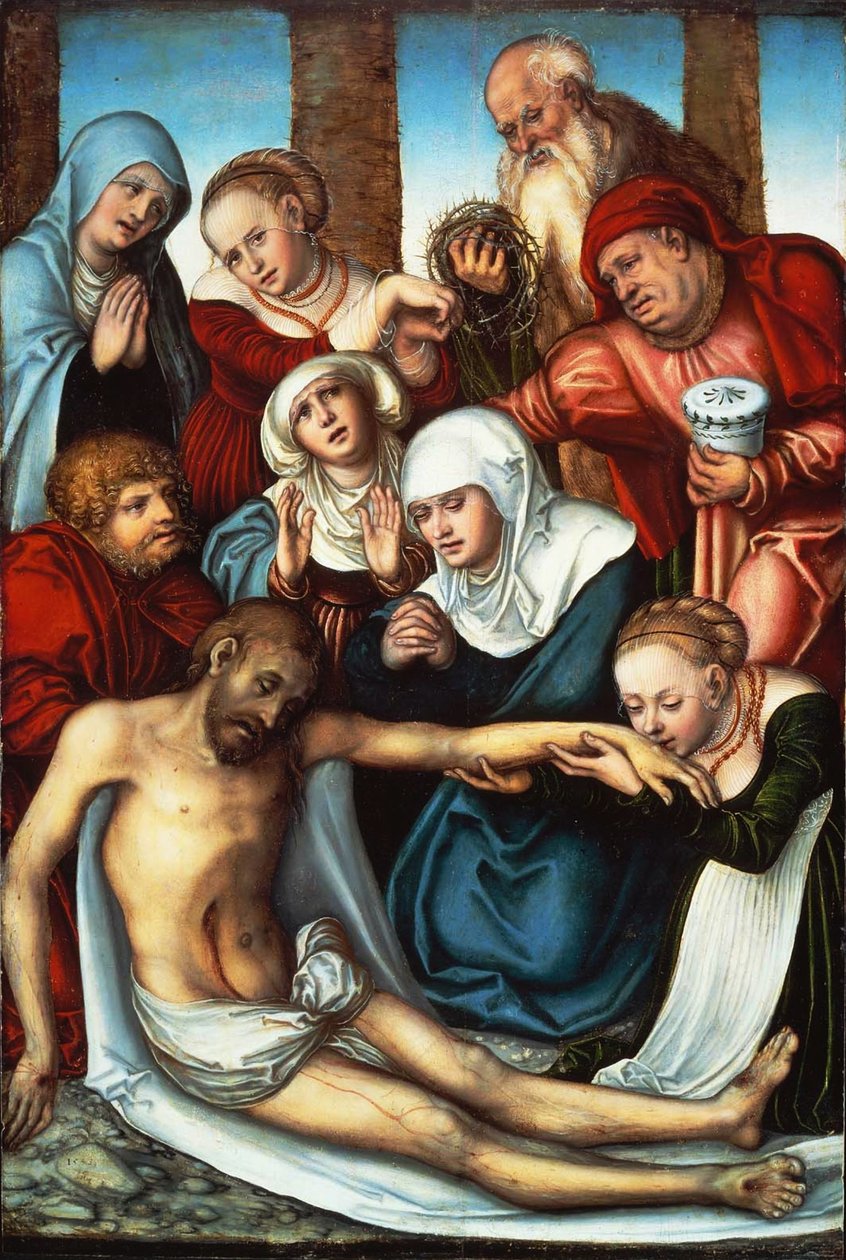 Valitusvirsi kuolleen Kristuksen puolesta tekijältä Lucas Cranach the Elder