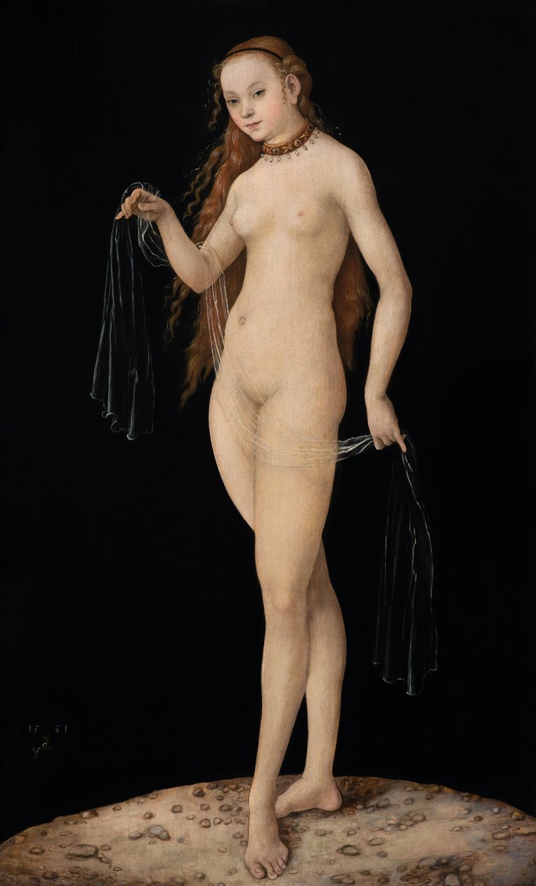 Venus tekijältä Lucas Cranach the Elder