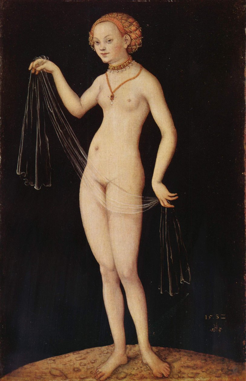 Venus tekijältä Lucas Cranach the Elder