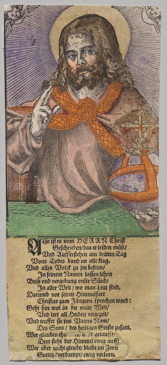 Kristus Kristukselta, apostoleilta ja pyhältä Paavalilta tekijältä Lucas Cranach the Elder, After