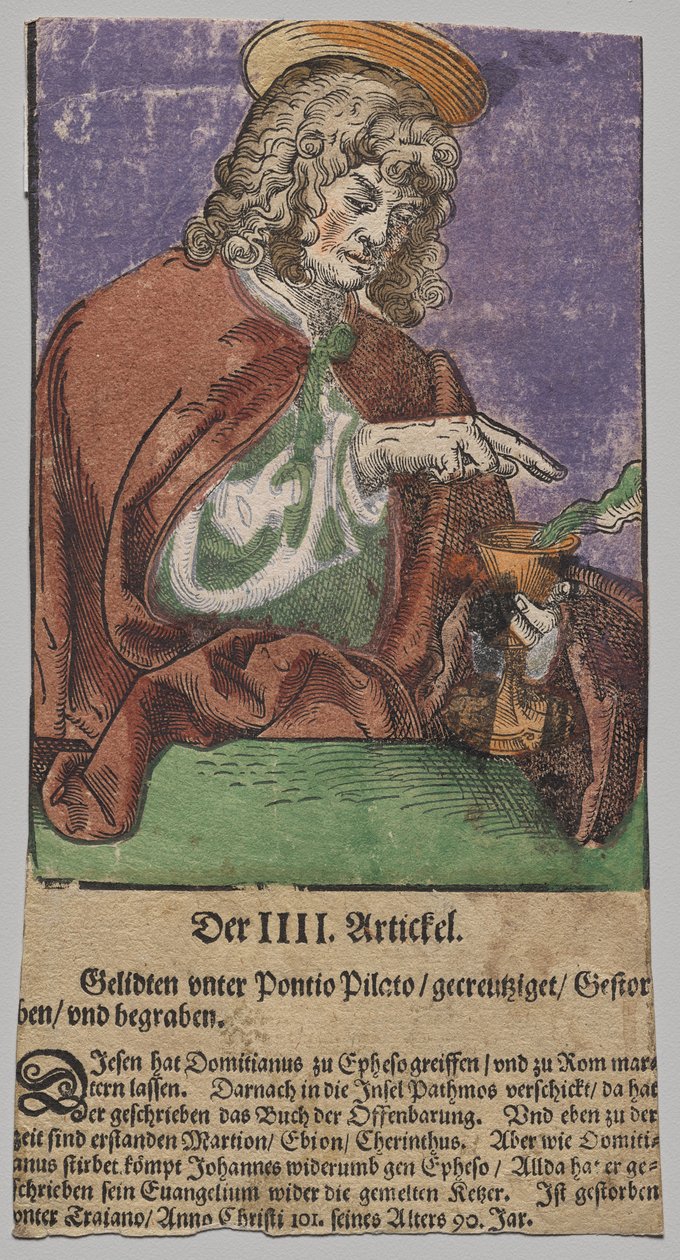 Johannes Kristuksesta, apostoleista ja pyhästä Paavalista tekijältä Lucas Cranach the Elder, After
