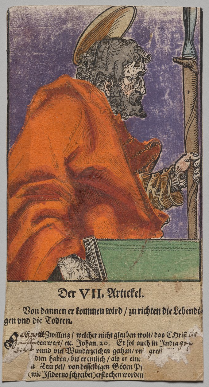 Tuomas Kristuksesta, apostoleista ja pyhästä Paavalista tekijältä Lucas Cranach the Elder, After