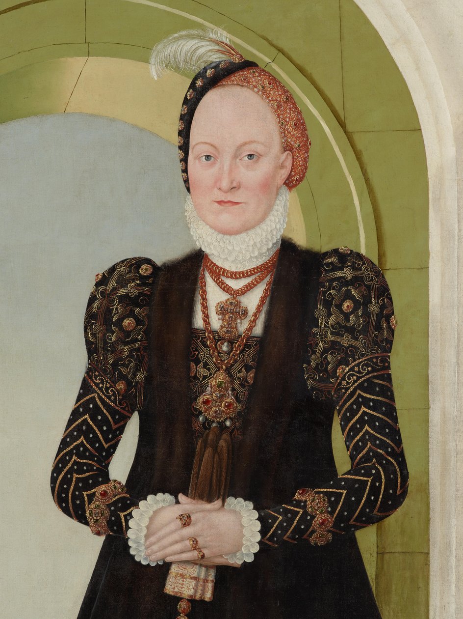 Tanskan Anna, Saksin herttuatar tekijältä Lucas Cranach the Younger
