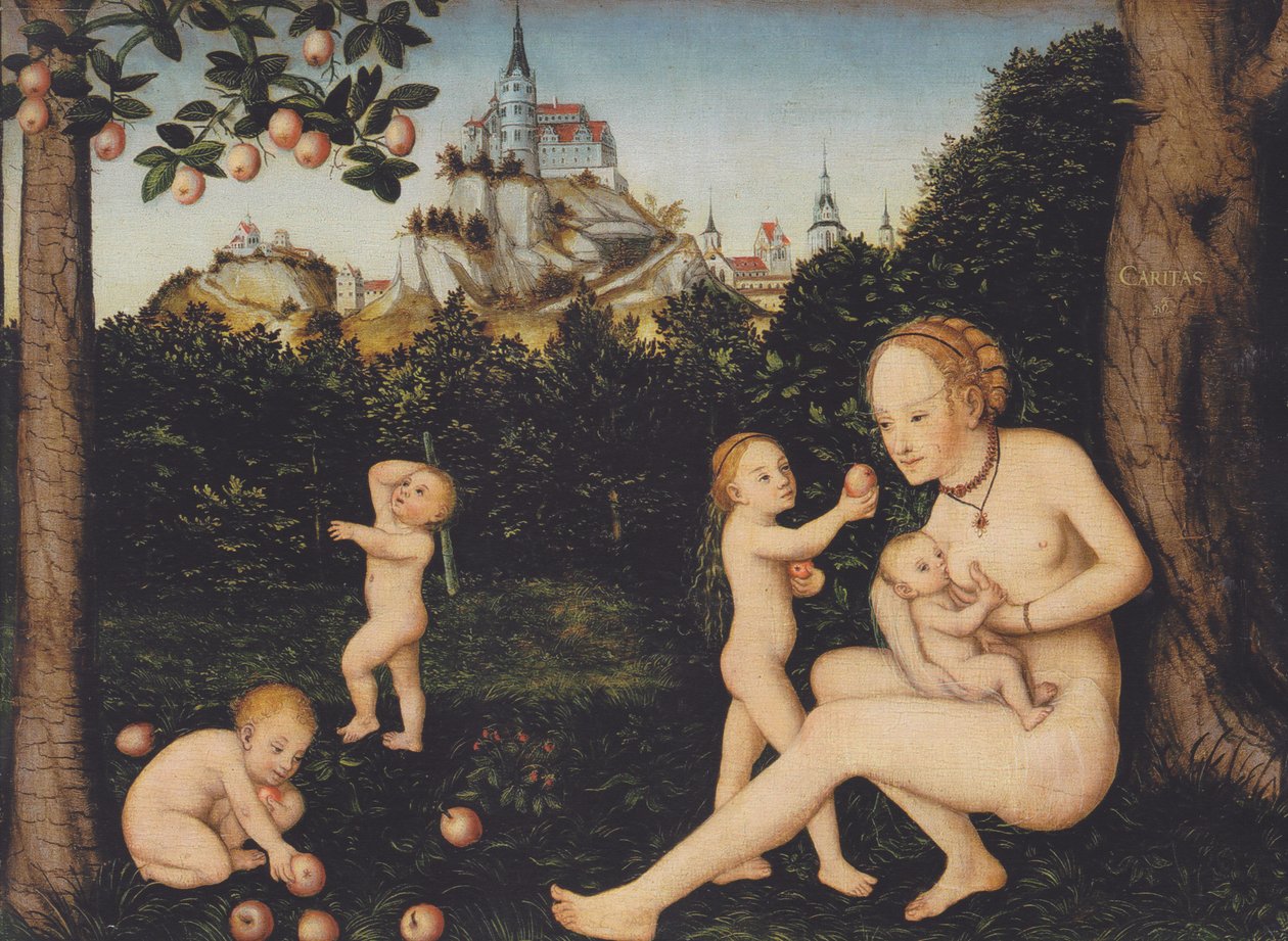 Hyväntekeväisyys tekijältä Lucas Cranach the Younger