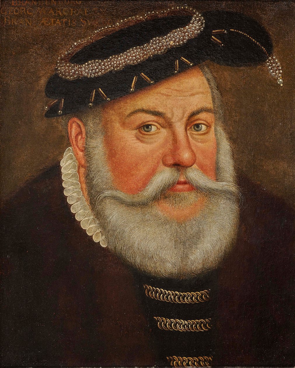 George hurskas, Brandenburg-Ansbachin markkrahvi 1484-1543. tekijältä Lucas Cranach the Younger