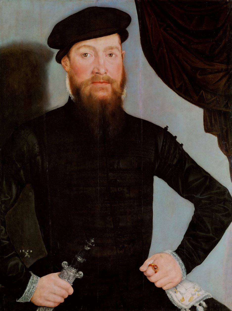 Saksa: Miesmuotokuva Miesmuotokuva tekijältä Lucas Cranach the Younger
