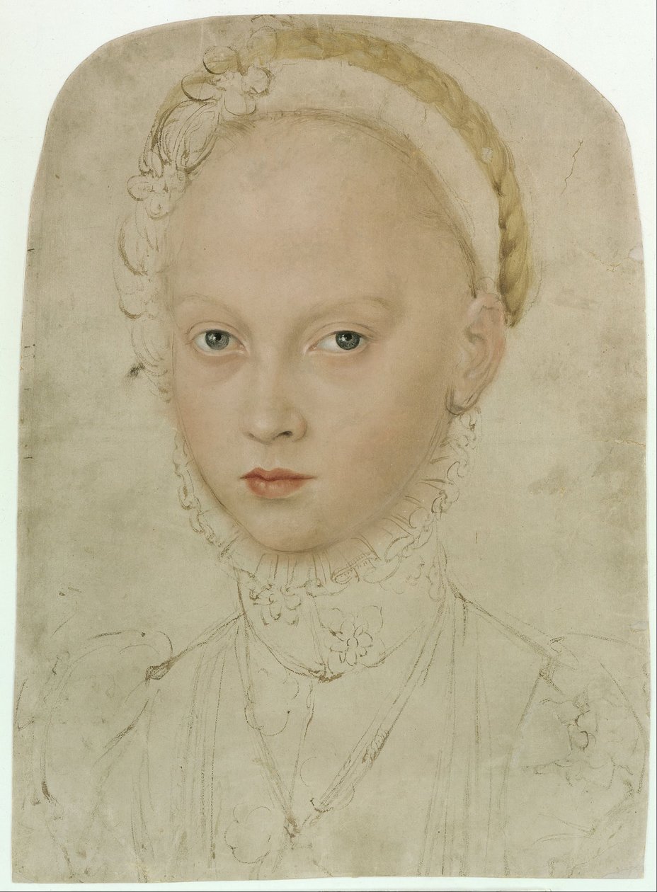 Muotokuva Saksin prinsessa Elisabethista tekijältä Lucas Cranach the Younger