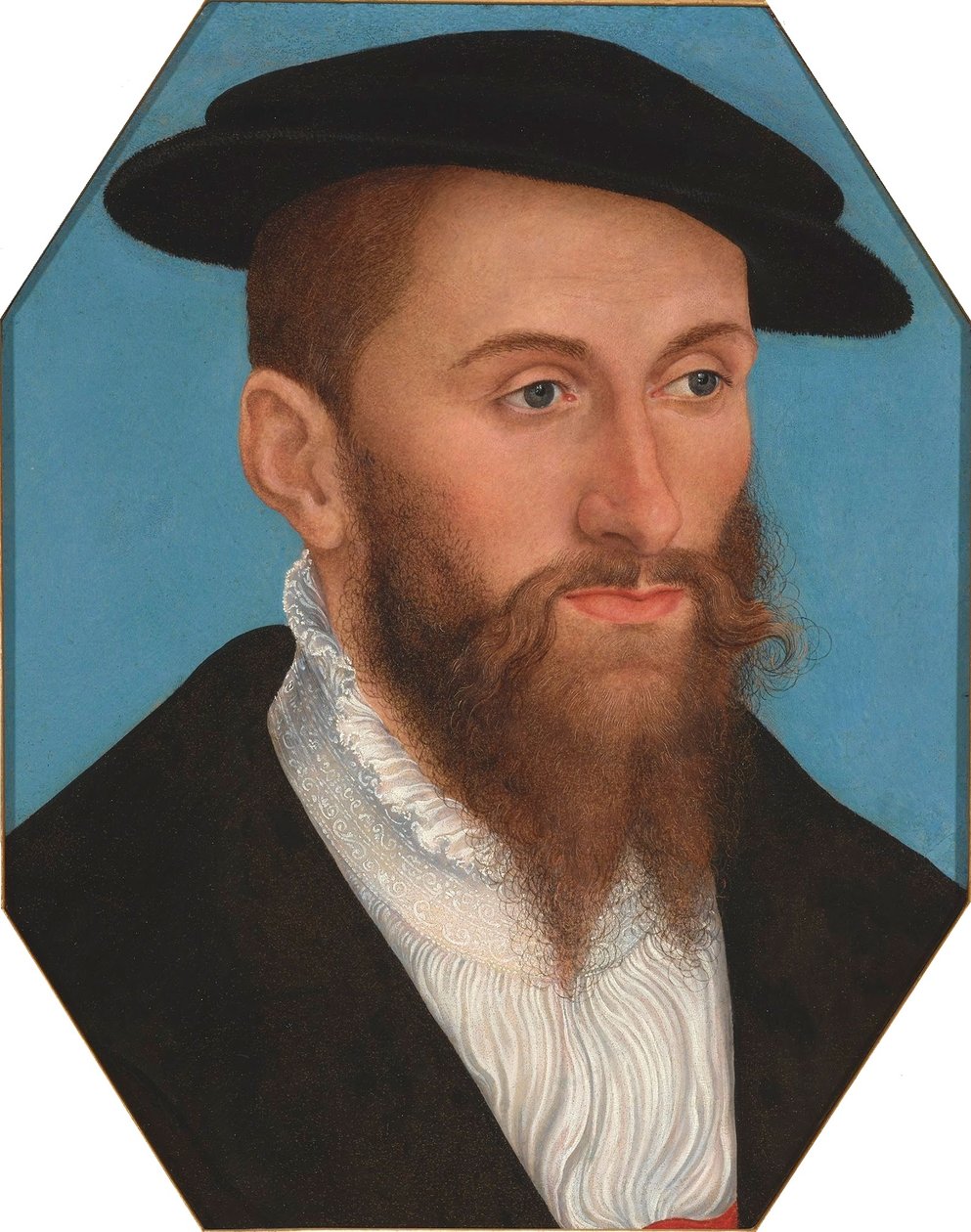Miehen muotokuva tekijältä Lucas Cranach the Younger