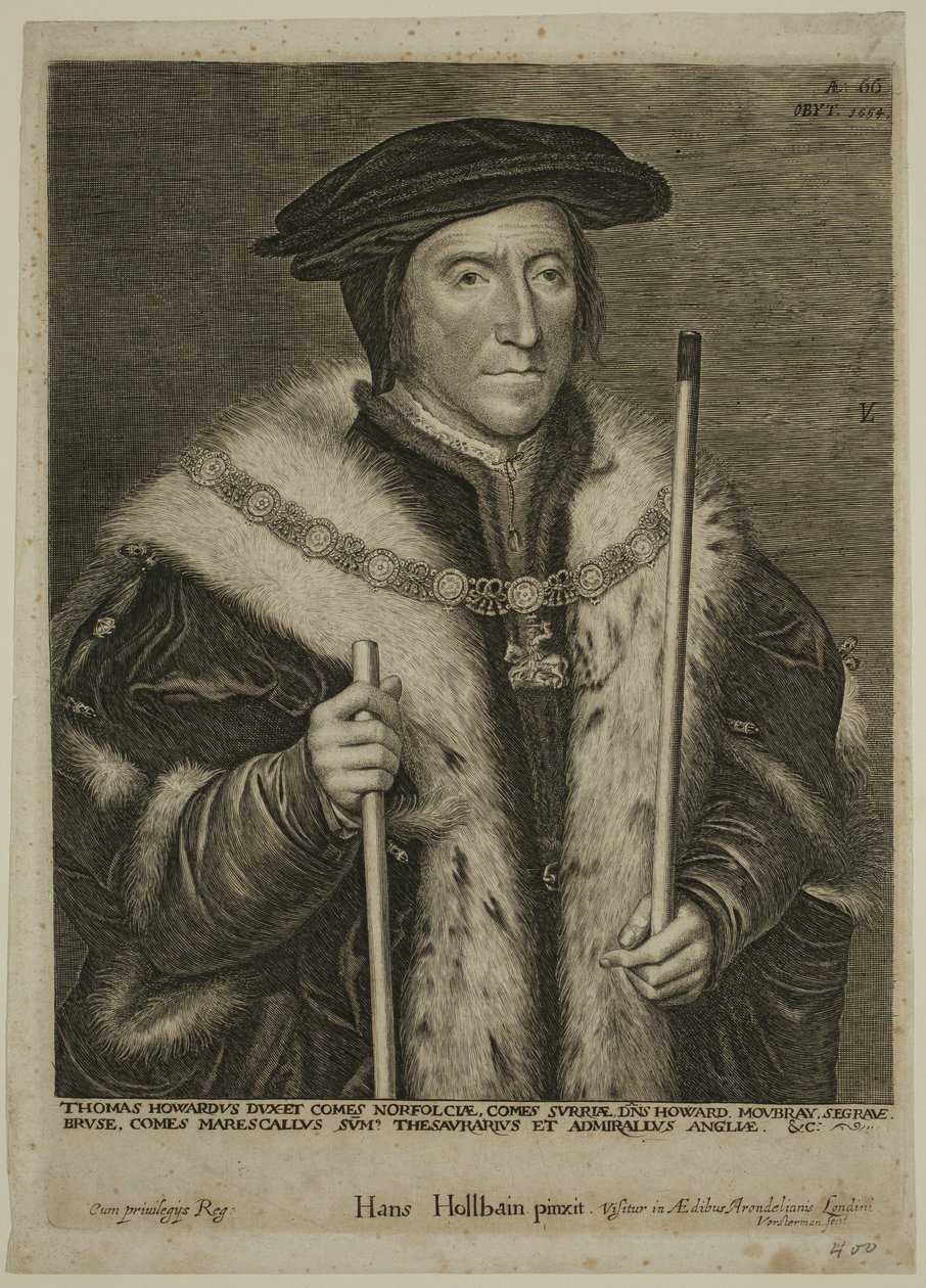 Thomas Howard, Norfolkin herttua tekijältä Lucas Emil Vorsterman