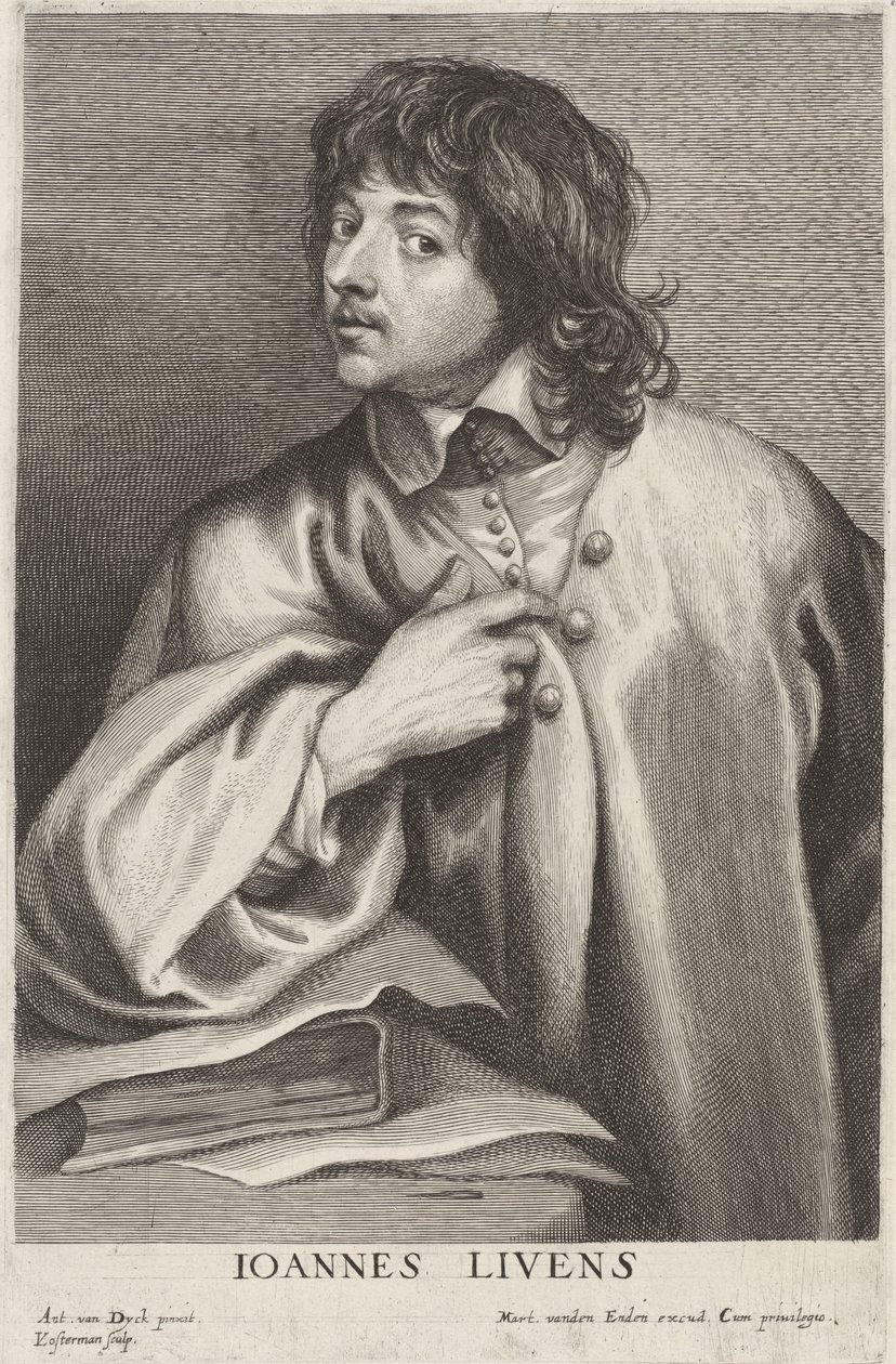 Jan Lievens tekijältä Lucas Emil Vorsterman after Sir Anthony van Dyck