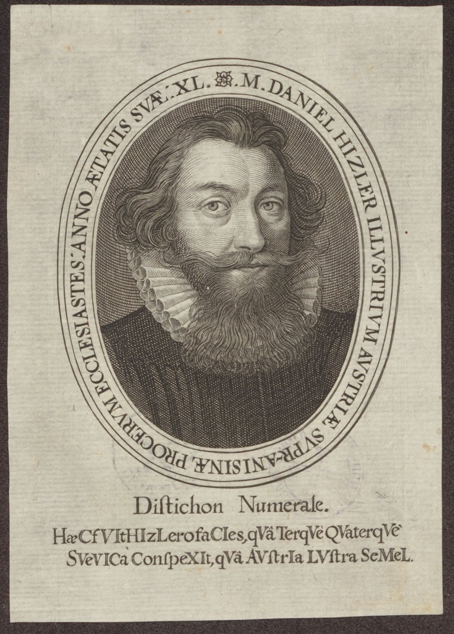 Daniel Hitzler 1576-1635 tekijältä Lucas Kilian