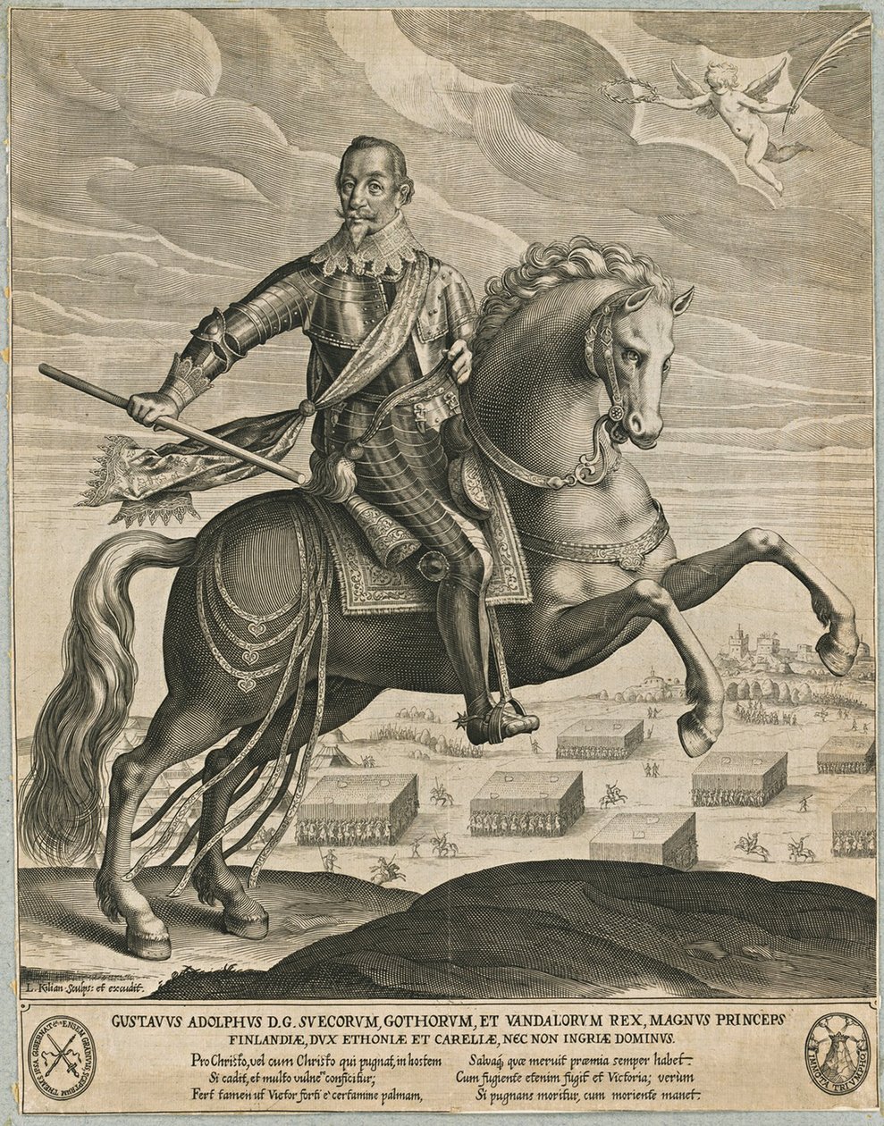 Gustavus Adolphus Ruotsista tekijältä Lucas Kilian
