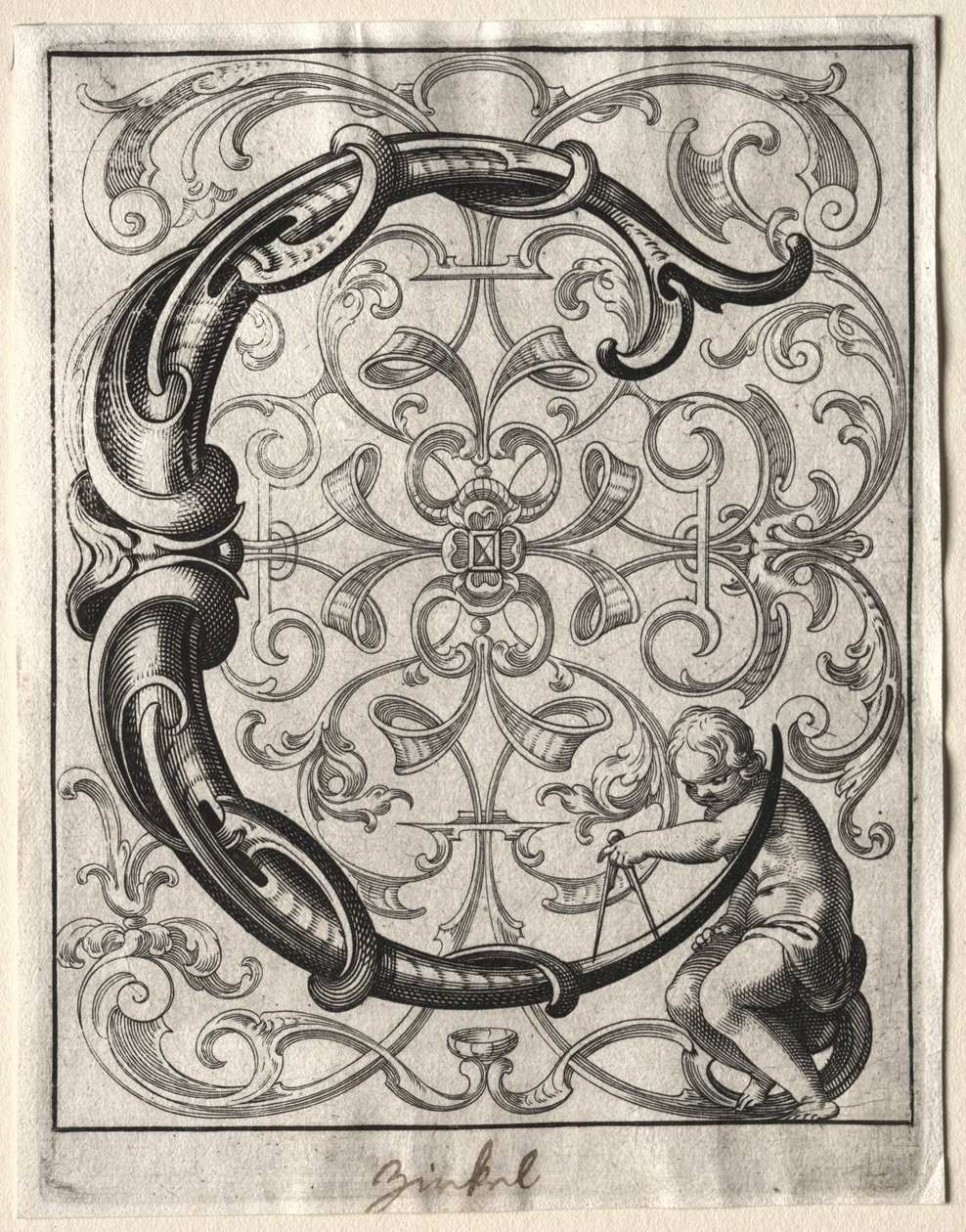Uusi ABC-vihkonen: C, 1627. tekijältä Lucas Kilian