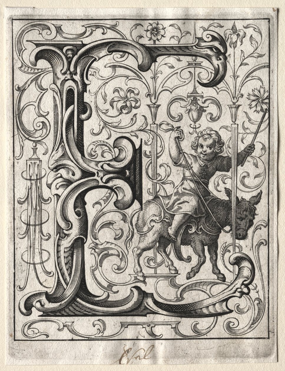 Uusi ABC-vihkonen: E, 1627. tekijältä Lucas Kilian