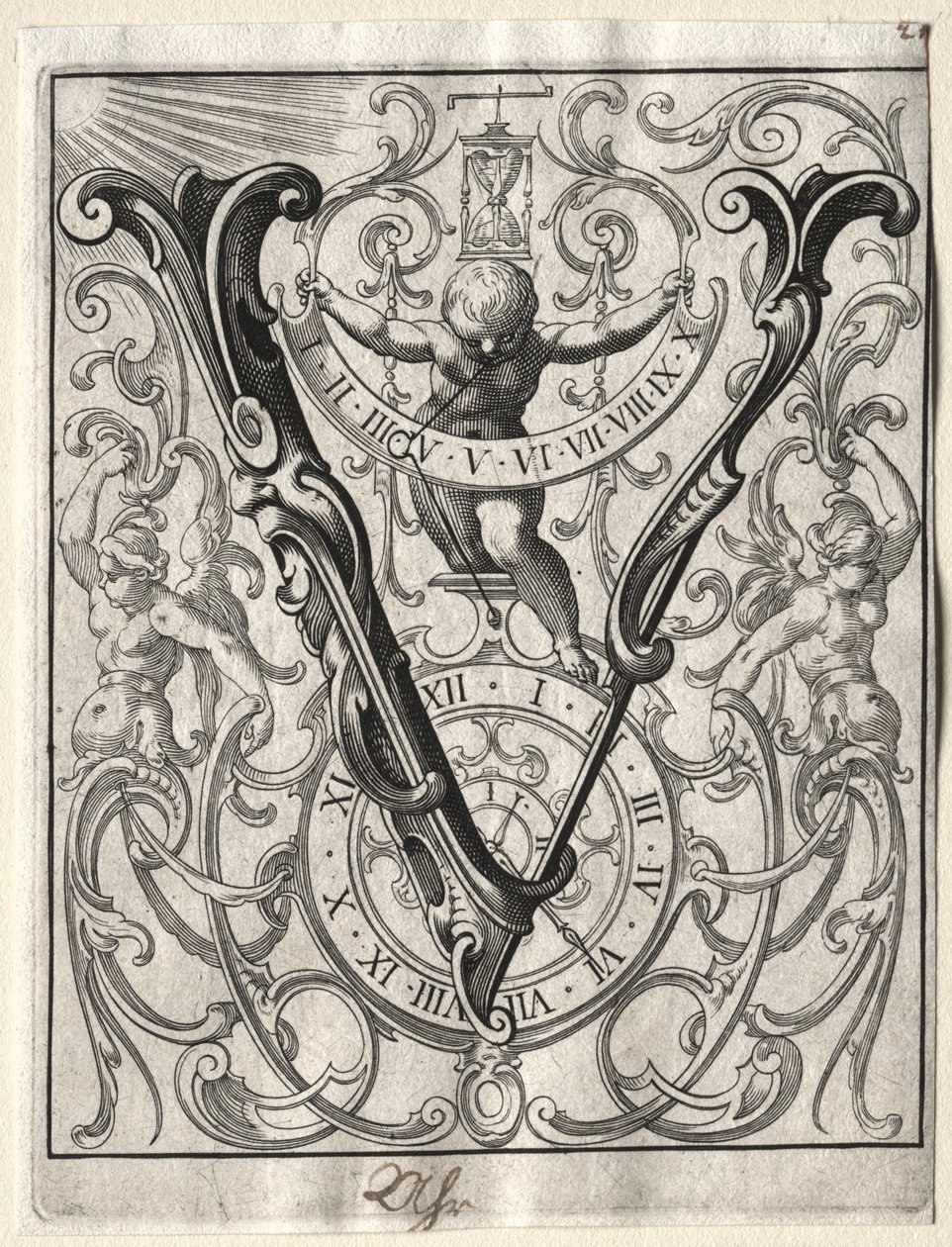 Uusi ABC-vihkonen: V, 1627. tekijältä Lucas Kilian