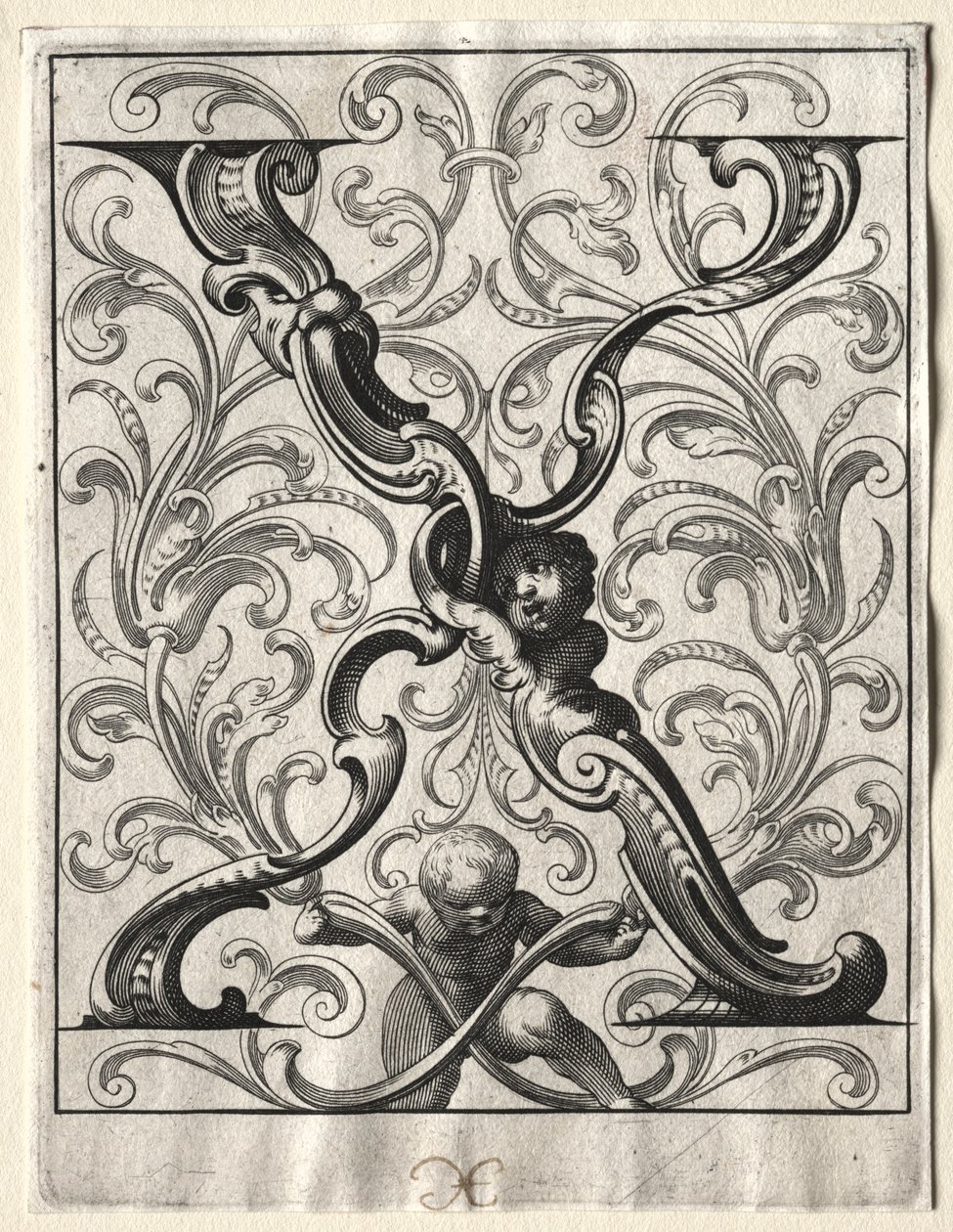 Uusi ABC-vihkonen: X, 1627. tekijältä Lucas Kilian