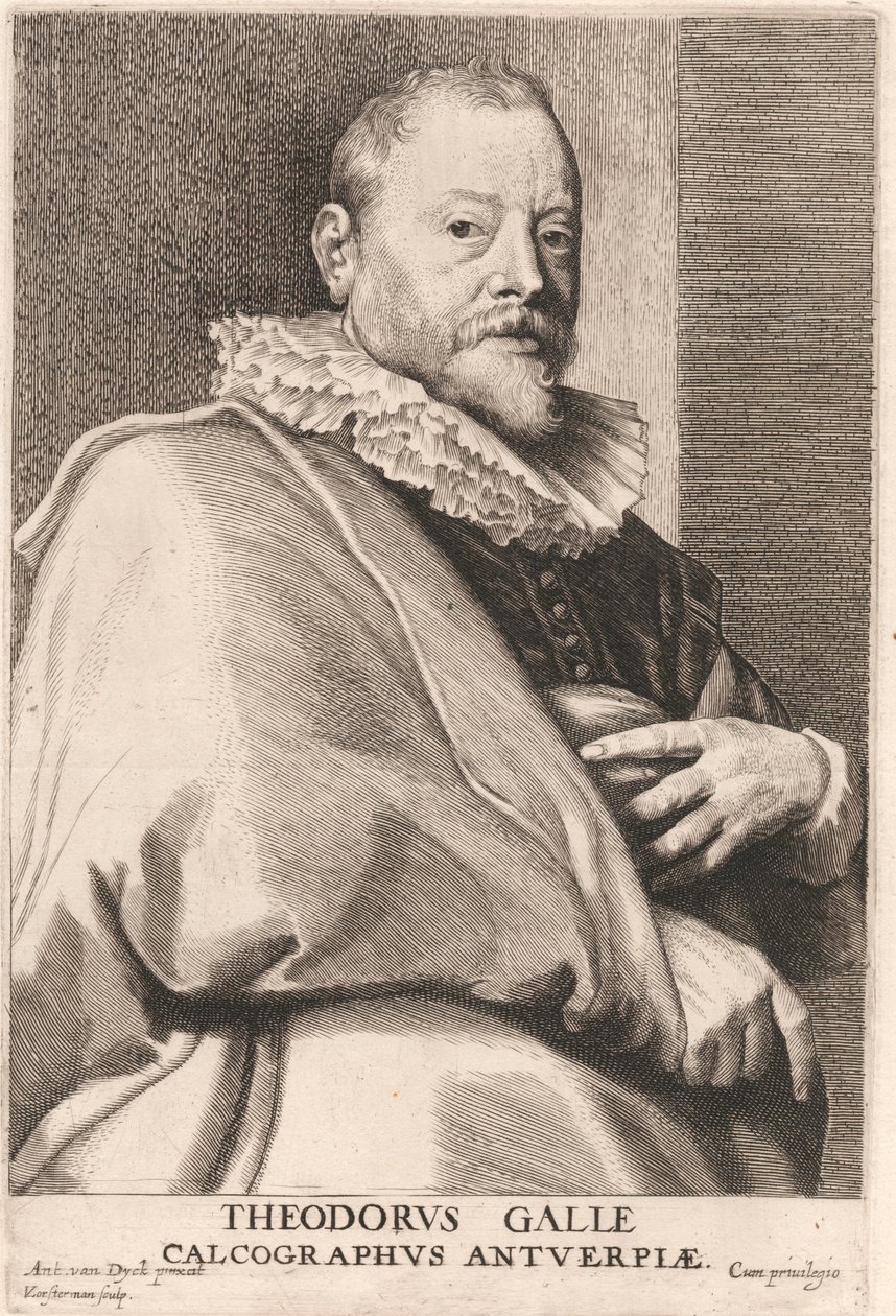 Theodore Galle / Theodorvs Galle / Calcographvs Antwerpen tekijältä Lucas Vorsterman