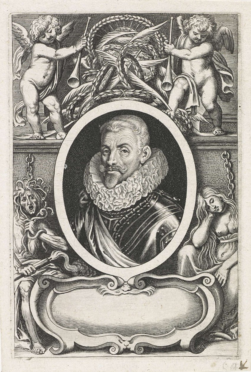 Tillyn kreivin Johann Tserclaesin muotokuva tekijältä Lucas Vorsterman the Elder