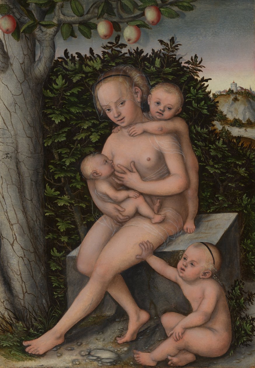 Hyväntekeväisyys tekijältä Lucas the Elder Cranach