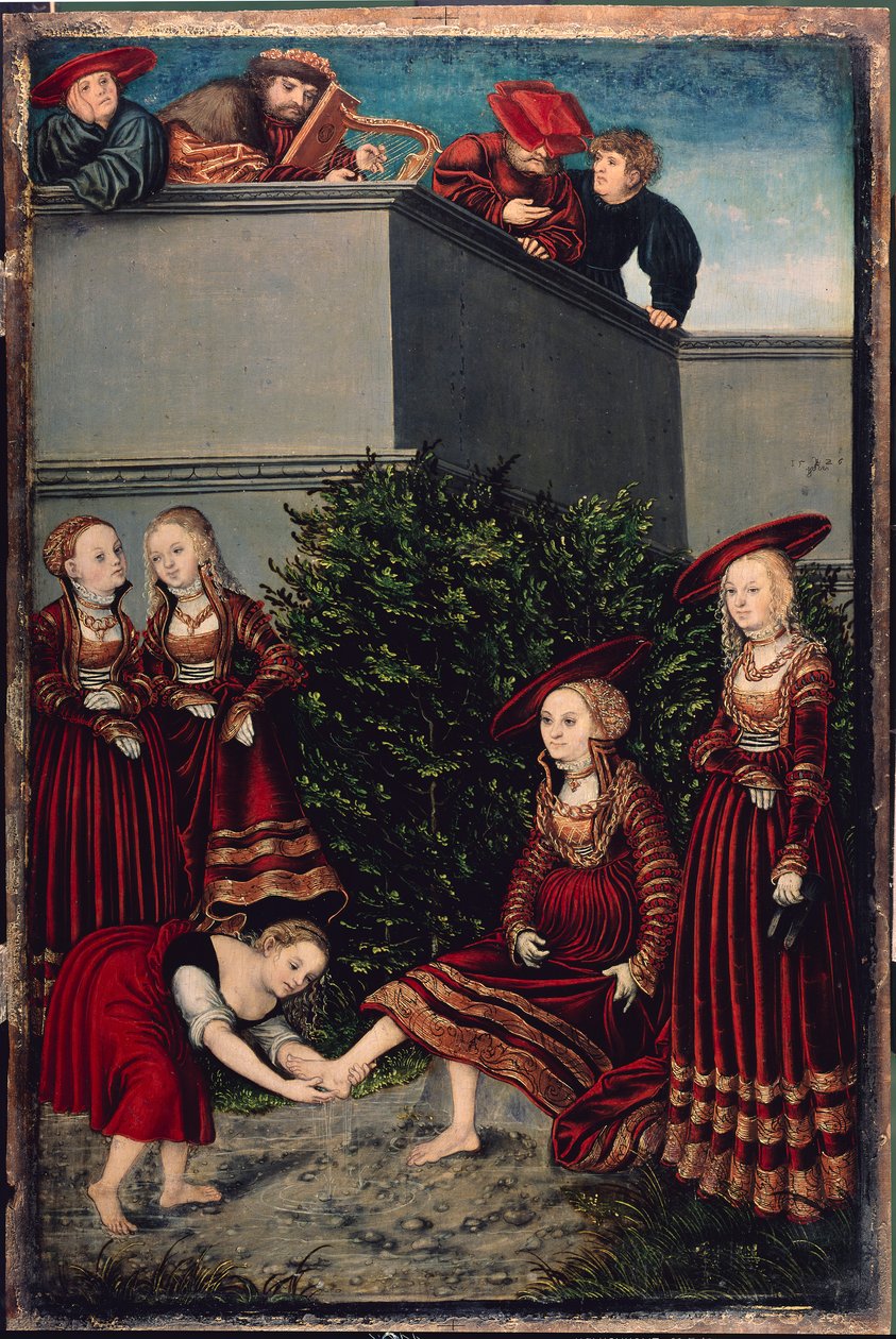 Kuningas Daavid ja Batseba tekijältä Lucas the Elder Cranach