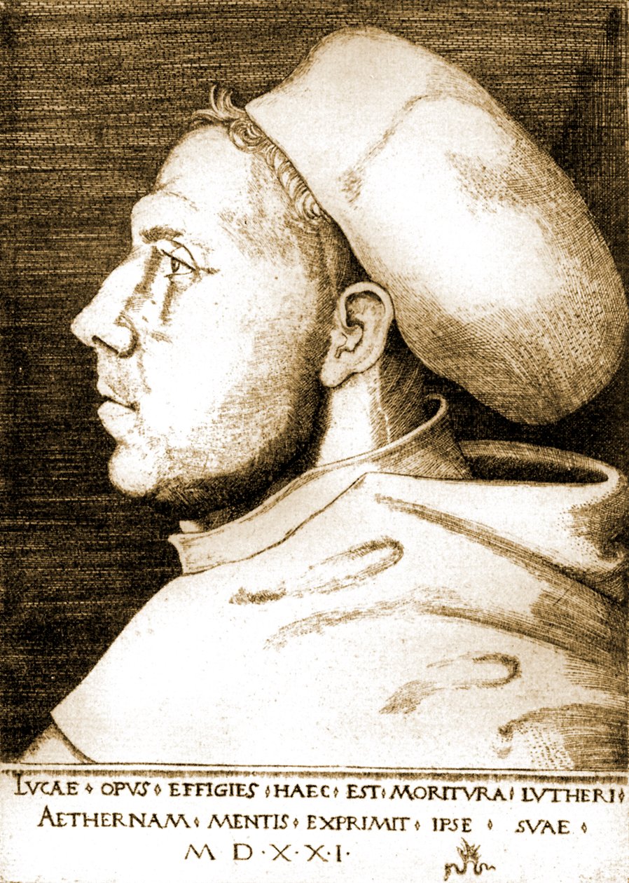 Martti Luther munkina tekijältä Lucas the Elder Cranach