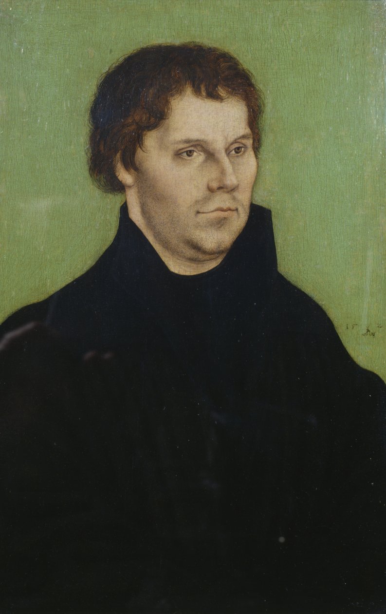 Martti Lutherin muotokuva tekijältä Lucas the Elder Cranach