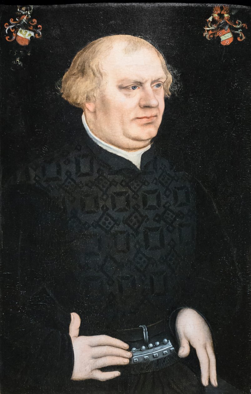 Miehen muotokuva tekijältä Lucas the Elder Cranach