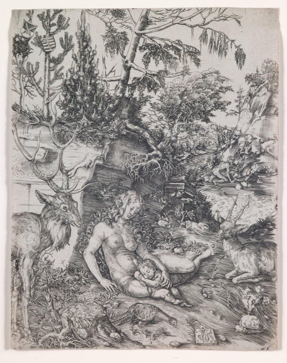 Pyhän Johannes Krysostomoksen katumus tekijältä Lucas the Elder Cranach