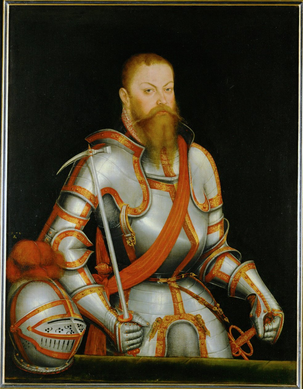 Saksin vaaliruhtinas Moritz ... (maalaus kankaalle) tekijältä Lucas the Younger Cranach