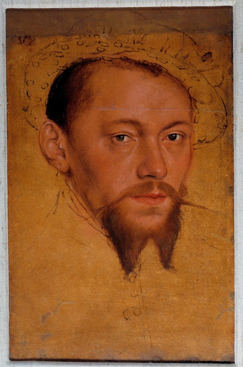 Maurice Saksilaisen (1521-1553) muotokuva. Pastellipiirros: Lucas Cranach Jeune (1515-1586) tekijältä Lucas the Younger Cranach