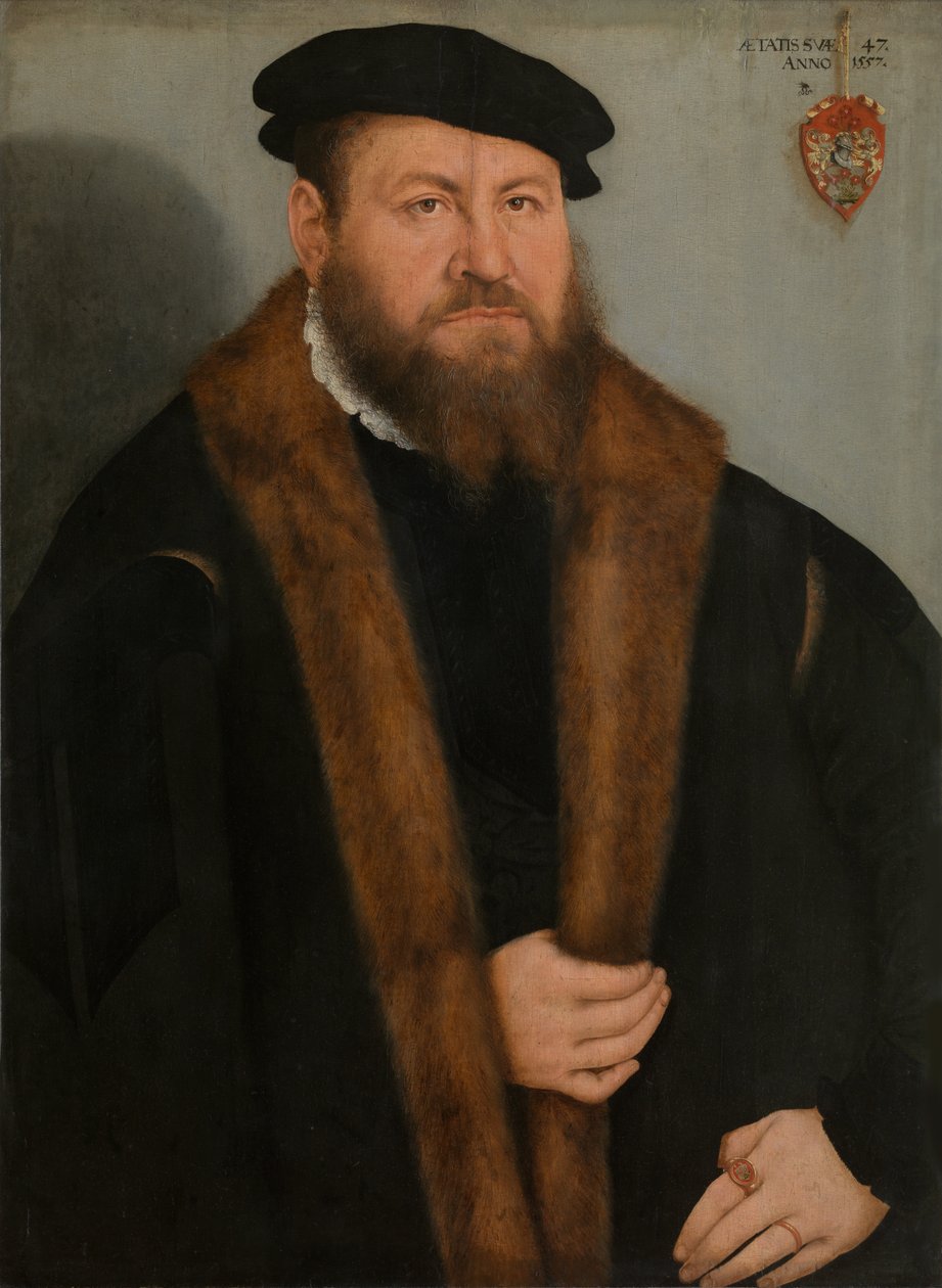 Miehen muotokuva tekijältä Lucas the Younger Cranach