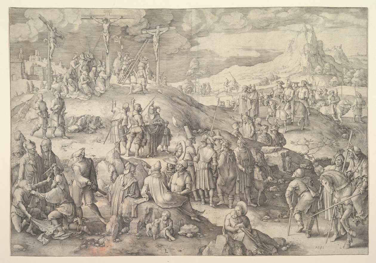 Golgata Golgata, 1517. tekijältä Lucas van Leyden
