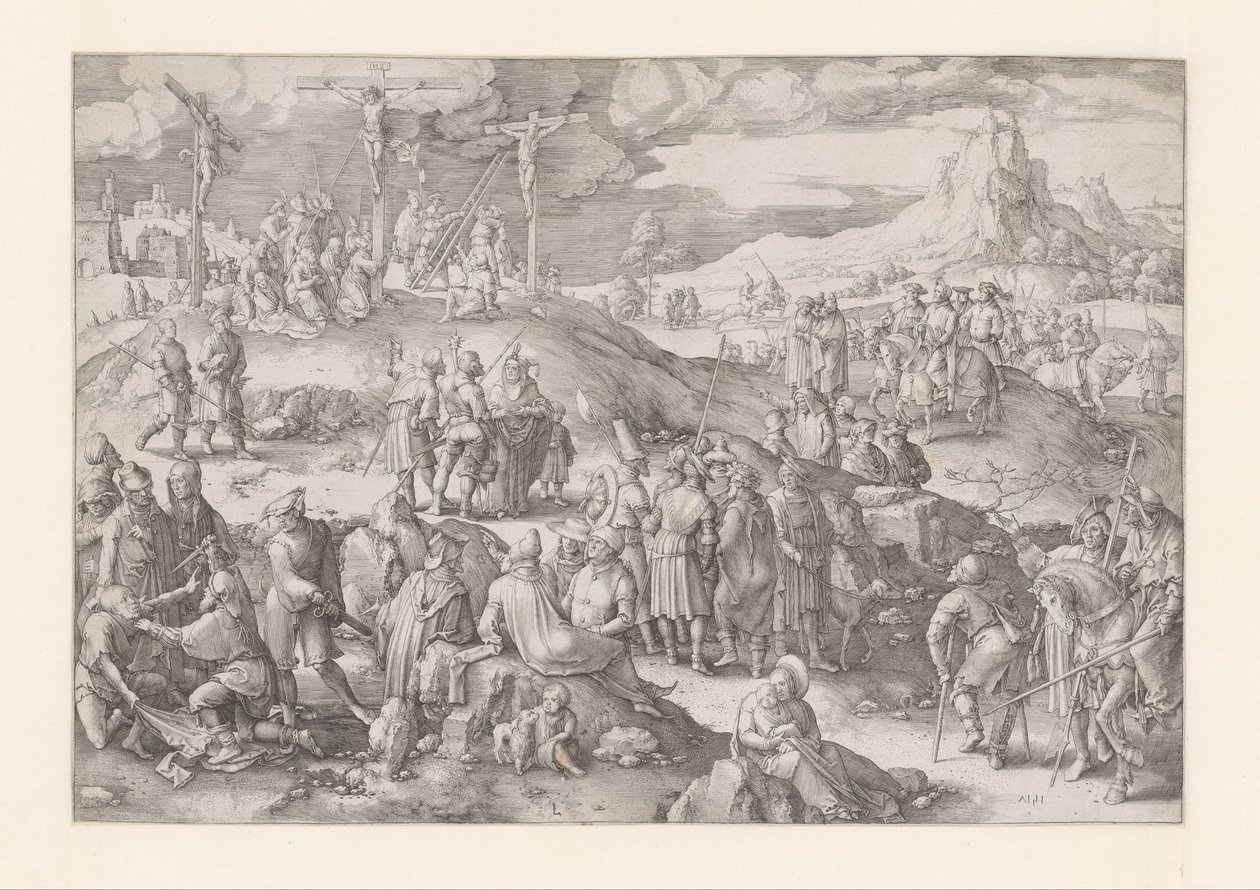 Golgatan vuori tekijältä Lucas van Leyden