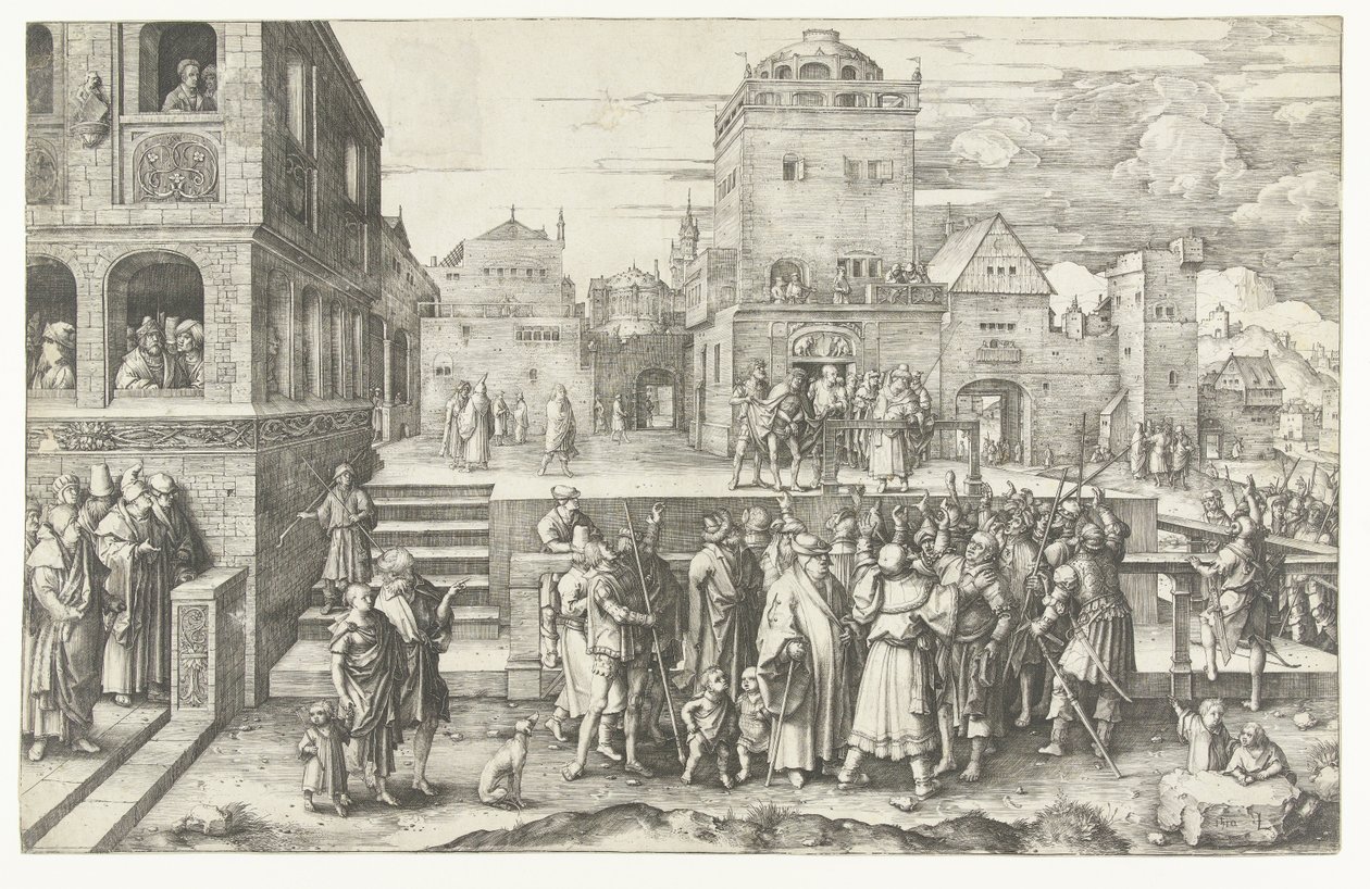 Suuri Ecce Homo tekijältä Lucas van Leyden