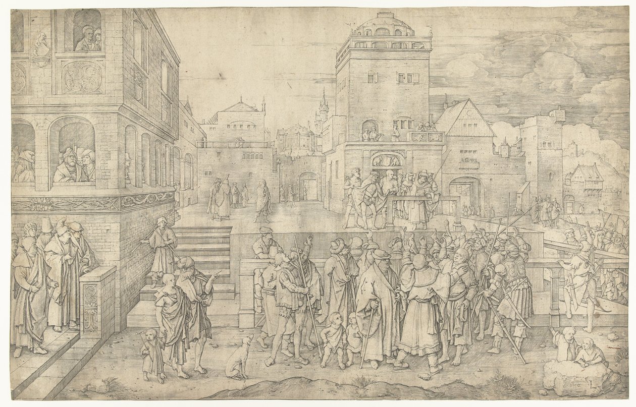 Suuri Ecce Homo tekijältä Lucas van Leyden